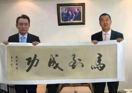 笔墨载道贺丙午 书韵传情连中外——陈书平《马到成功》享誉国际的文化回响(图4)