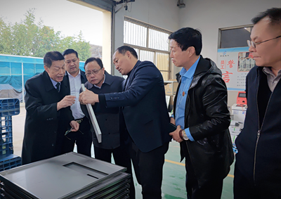  两会精神领航 十五五谋篇布局 新时代党建引领走基层赋能民企——王仕军、岳伟新、王海涛一行赴枣庄调研企业高质量发展(图5)